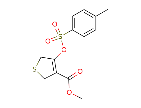 methyl 2,5-dihydro-4-(p-toluenesulfonato)thiophene-3-carboxylate