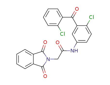 5,2'-dichloro-2-(phtalimidoacetamido)benzophenone