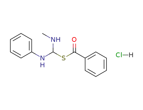 1-phenyl-3-methyl-S-benzoylisothiouronium chloride