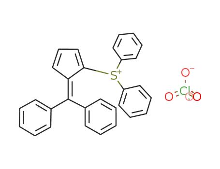 <5-(Diphenylmethylen)-1,3-cyclopentadien-1-yl>diphenylsulfonium-perchlorat