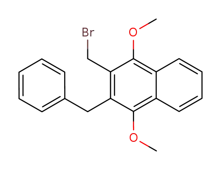 2-Benzyl-3-(bromomethyl)-1,4-dimethoxynaphthalene