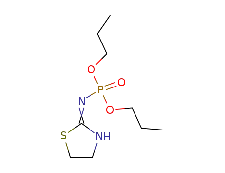 Thiazolidin-(2E)-ylidene-phosphoramidic acid dipropyl ester