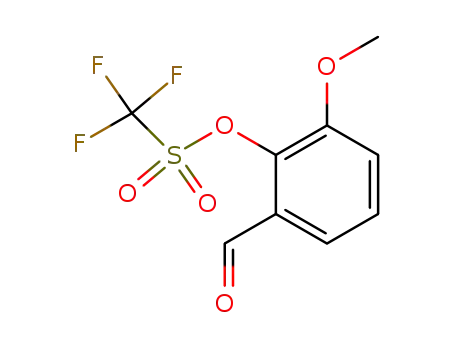 2-trifluoromethylsulphonyloxy-3-methoxybenzaldehyde