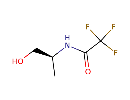 N-(S)-(2-hydroxy-1-methylethyl)-2,2.2-trifluoroacetamide