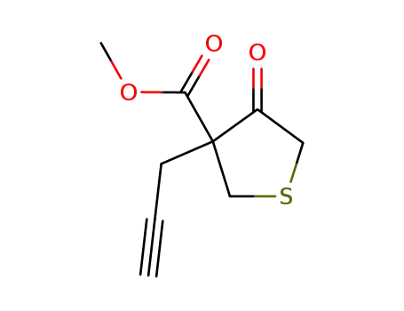 methyl 4-oxo-3-(propargyl)tetrahydrothiophene-3-carboxylate
