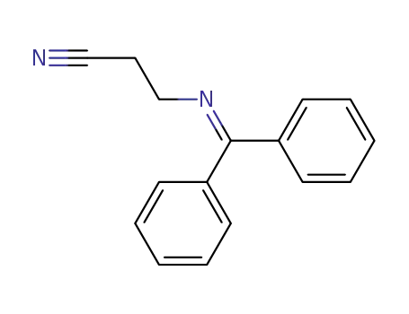 3-[(diphenylmethylene)amino]propionitrile