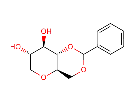 Molecular Structure of 65190-39-8 (1,5-ANHYDRO-4,6-O-BENZYLIDENE-D-GLUCITOL)
