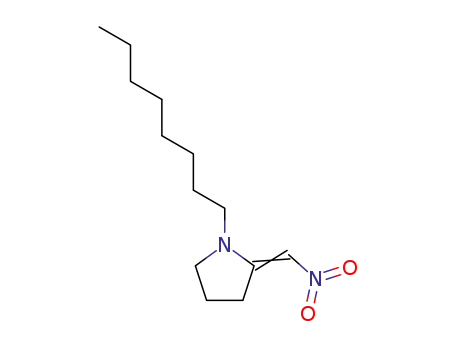 2-[1-Nitro-meth-(E)-ylidene]-1-octyl-pyrrolidine