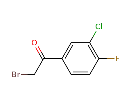 2-bromo-3′-chloro-4′-fluoroacetophenone