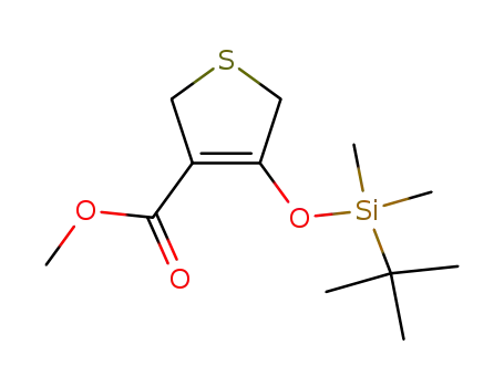 4-(tert-Butyl-dimethyl-silanyloxy)-2,5-dihydro-thiophene-3-carboxylic acid methyl ester