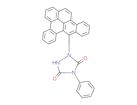 1-naphtho[1,2,3,4-def]chrysen-8-yl-4-phenyl-[1,2,4]triazolidine-3,5-dione