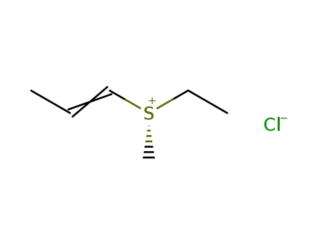 (S)-Ethyl-methyl-((E)-propenyl)-sulfonium; chloride