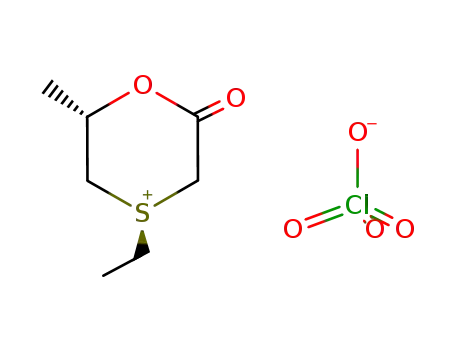 (2S,4S)-4-Ethyl-2-methyl-6-oxo-[1,4]oxathian-4-ium; perchlorate