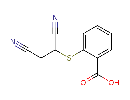 2-(1,2-Dicyano-ethylsulfanyl)-benzoic acid