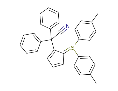 1--2-(cyandiphenylmethyl)cyclopentadienid