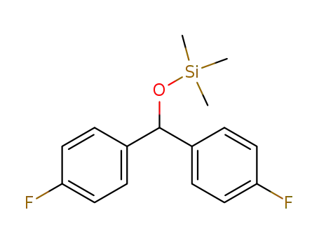 bis(4-fluorophenyl)methanol, trimethylsilyl derivative