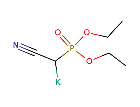 diethyl cyanomethylphosphonate potassium salt