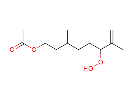 6-peroxy-7(9)-dehydro-2,3,6,7-tetrahydrogeranyl acetate