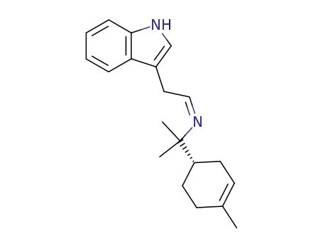 (S,E)-N-(1-p-menthen-8-yl)-2-(3-indolyl)ethylideneamine