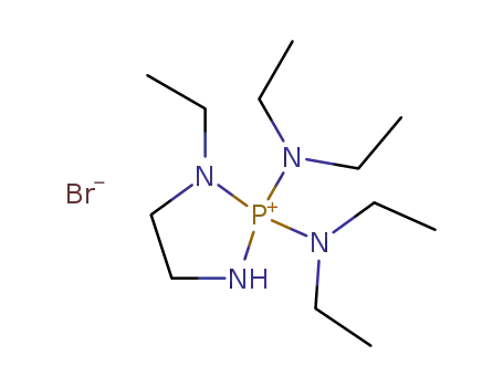 2,2-bis(diethylamino)-3-ethyl-1,3,2-diazaphospholidinium bromide