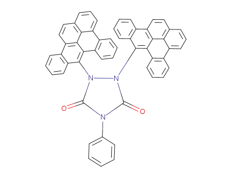 1,2-bis(8-naphtho<1,2,3,4-def>chrysenyl)-4-phenyl-1,2,4-triazolidine-3,5-dione