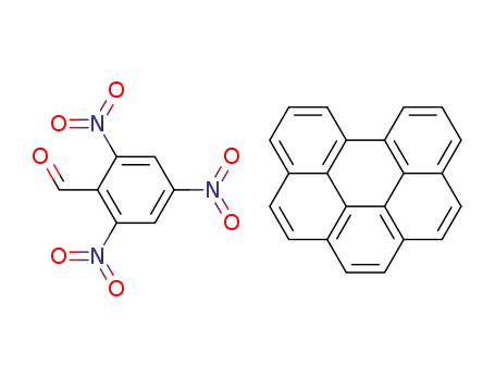 Benzo[ghi]perylene; compound with 2,4,6-trinitro-benzaldehyde