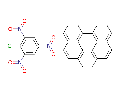 Benzo[ghi]perylene; compound with 2-chloro-1,3,5-trinitro-benzene