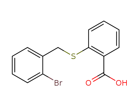 2‑(2‑bromobenzylsulfanyl)benzoic acid