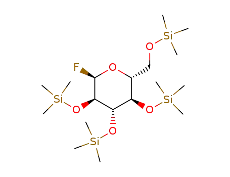 (1R,2R,3S,4R,5R)-fluoro-2,3,4,6-tetra-O-(trimethylsilyl)-α-D-glucopyranoside