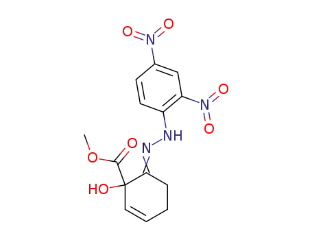 6-[(2,4-Dinitro-phenyl)-hydrazono]-1-hydroxy-cyclohex-2-enecarboxylic acid methyl ester