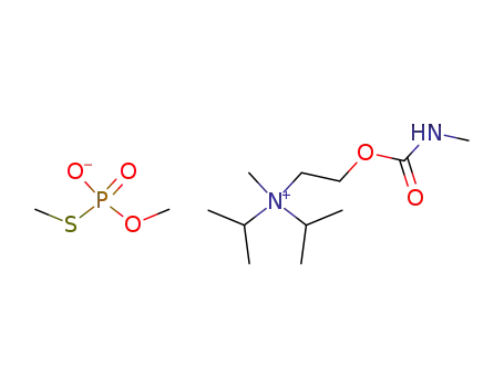 N-Methyl-carbaminsaeure-<2-(diisopropyl-methyl-ammonio)-ethylester>