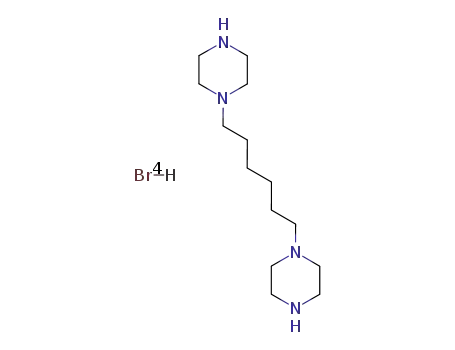 1,6-N,N'-bis(piperazinyl)hexane tetrahydrobromic acid salt