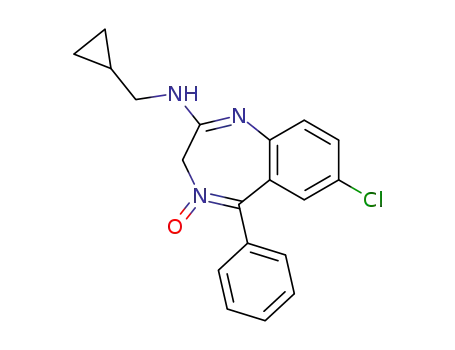 Molecular Structure of 15687-07-7 (Cyprazepam)