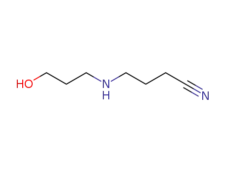 4-(3-Hydroxy-propylamino)-butyronitrile