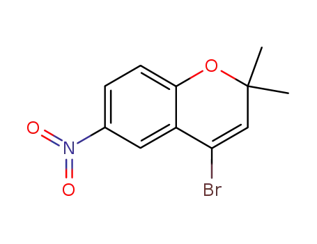 4-bromo-2,2-dimethyl-6-nitro-2H-1-benzopyran