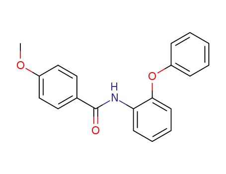 Molecular Structure of 173030-85-8 (4-methoxy-N-(2-phenoxyphenyl)benzamide)