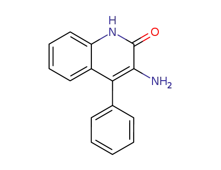 Molecular Structure of 23207-85-4 (2(1H)-Quinolinone, 3-amino-4-phenyl-)
