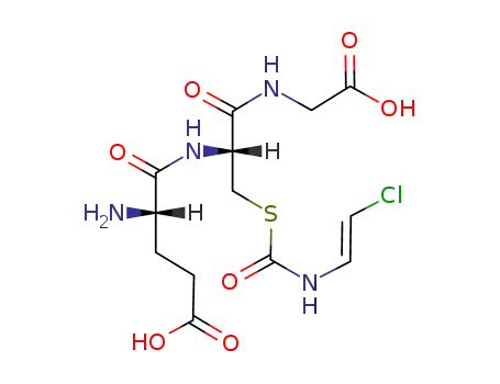 (S)-4-Amino-4-[(R)-1-(carboxymethyl-carbamoyl)-2-((E)-2-chloro-vinylcarbamoylsulfanyl)-ethylcarbamoyl]-butyric acid
