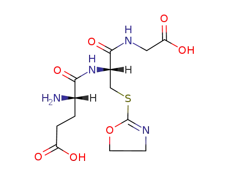 (S)-4-Amino-4-[(R)-1-(carboxymethyl-carbamoyl)-2-(4,5-dihydro-oxazol-2-ylsulfanyl)-ethylcarbamoyl]-butyric acid