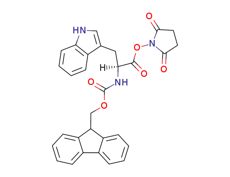 Molecular Structure of 84771-20-0 (FMOC-TRP-OSU)