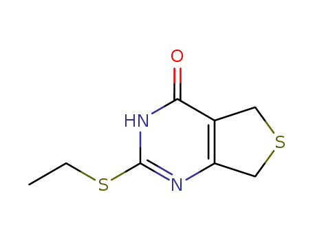 5H,7H-2-ethylthiodihydrothieno<3,4-d>pyrimidin-4-one