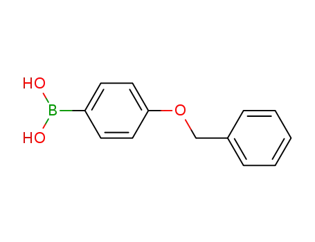 Molecular Structure of 146631-00-7 (4-Benzyloxybenzeneboronic acid)