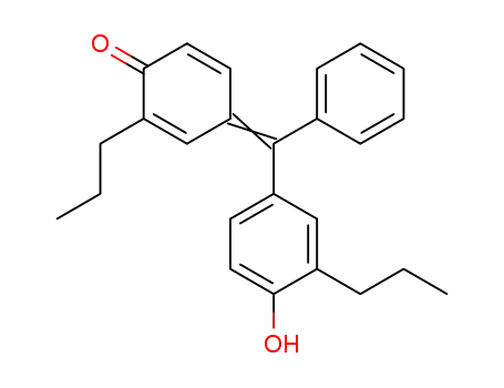 4-[1-(4-Hydroxy-3-propyl-phenyl)-1-phenyl-meth-(Z)-ylidene]-2-propyl-cyclohexa-2,5-dienone
