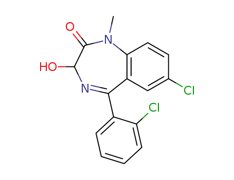 Molecular Structure of 848-75-9 (LORMETAZEPAM)