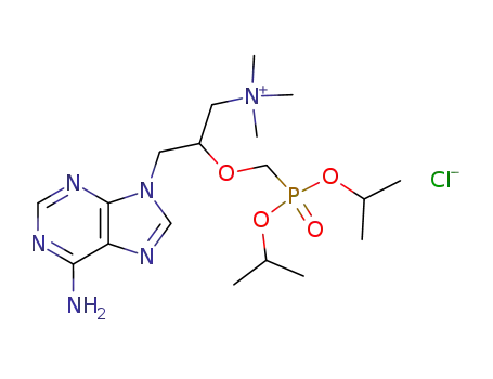 [3-(6-Amino-purin-9-yl)-2-(diisopropoxy-phosphorylmethoxy)-propyl]-trimethyl-ammonium; chloride