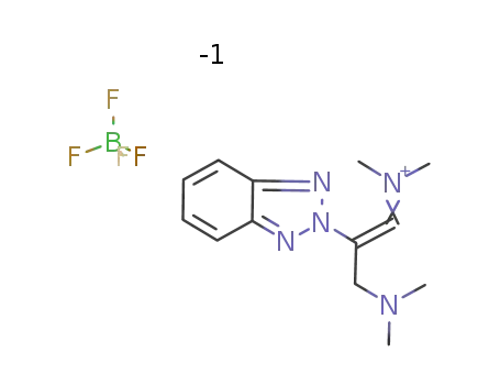 2-(2H-benzotriazol-2-yl)-3-dimethylamino-N,N-dimethyl-prop-2-eniminiumtetrafluoroborate