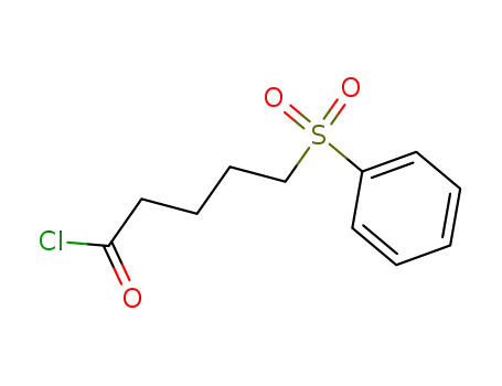 5-Benzenesulfonyl-pentanoyl chloride