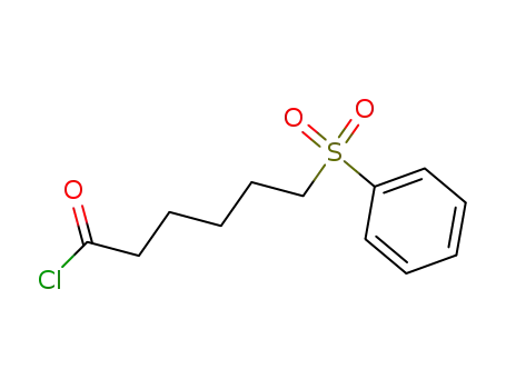 6-Benzenesulfonyl-hexanoyl chloride