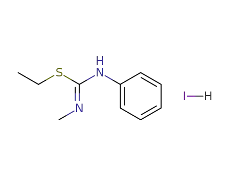 S-ethyl-1-methyl-3-phenylisothiourea hydroiodide