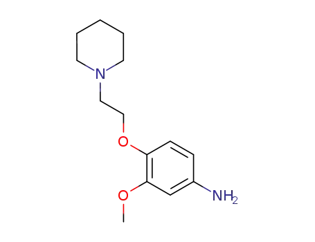 3-methoxy-4-(2-(piperidin-1-yl)ethoxy)aniline